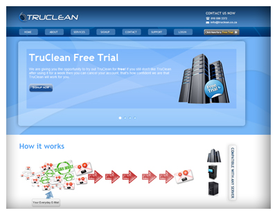 TruClean Website