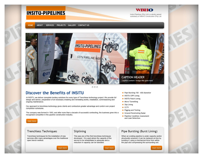 Insitu Pipelines Website